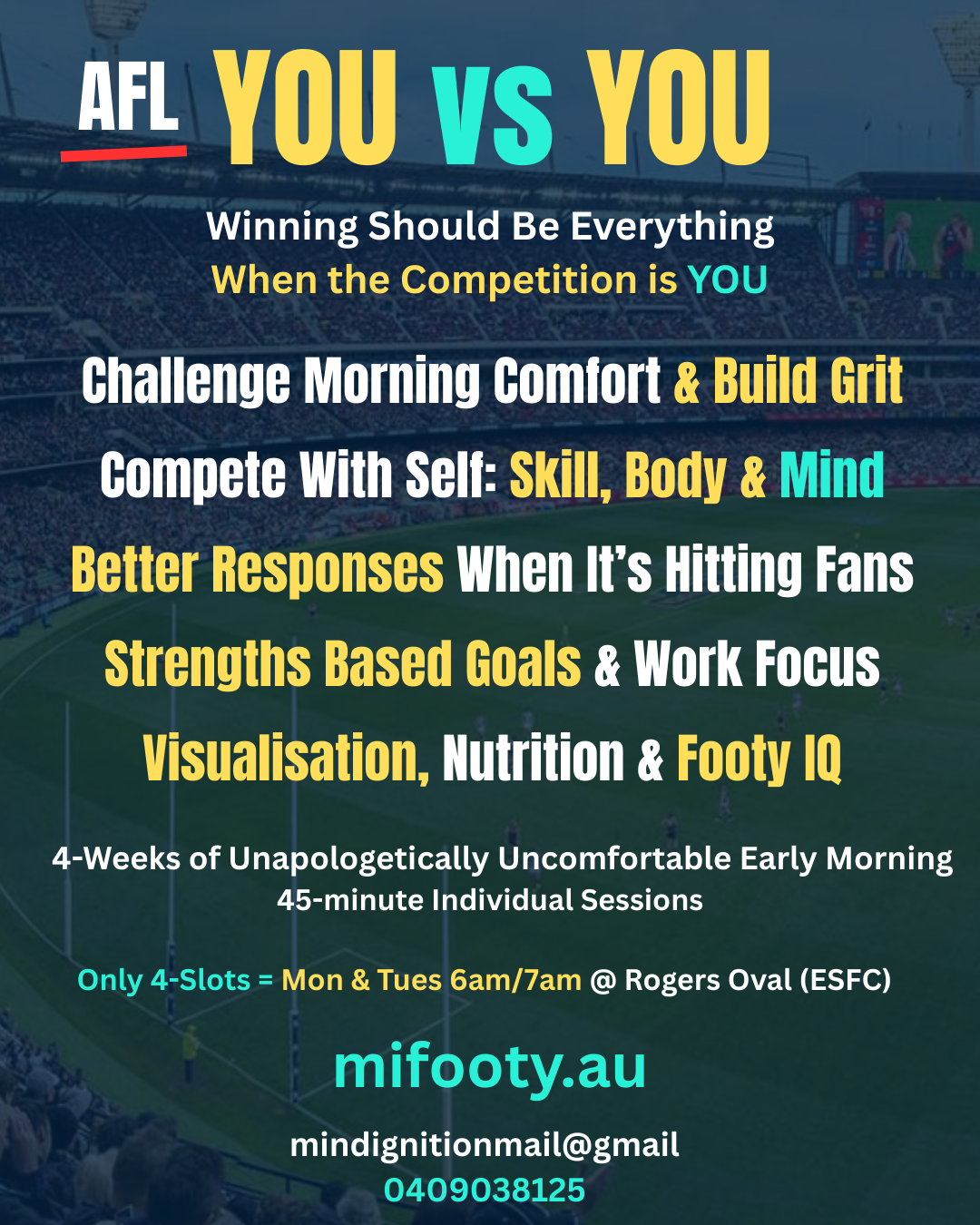 You vs You Training Session